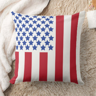 American Peace Flag American Staat National Kissen