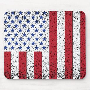 American Peace Flag American Staat National Mouse Mousepad