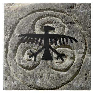 American Petroglyphs Tile Fliese