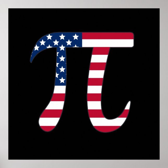 American Pi Poster (Vorne)