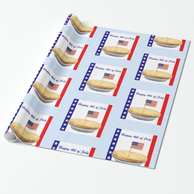 American Pie Geschenkpapier (Ungerollt)