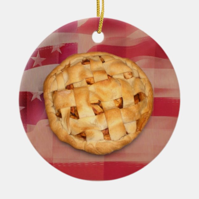 American Pie Keramik Ornament (Vorne)