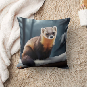 American Pine Marten Kissen