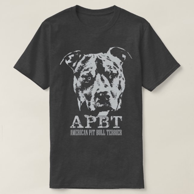 American Pit Bull Terrier APBT (3) T-Shirt (Design vorne)