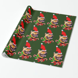 American Pit Bull Terrier Christmas Geschenkpapier