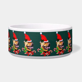 American Pit Bull Terrier Christmas Napf