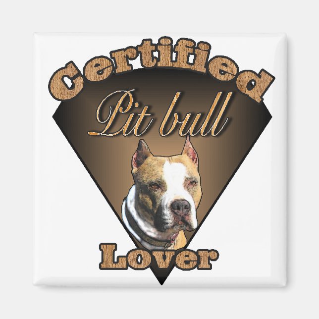 American Pit Bull Terrier Geschenke Magnet (Vorne)