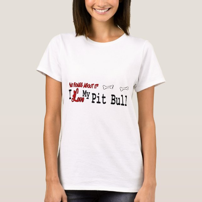 American Pit Bull Terrier Geschenke T-Shirt (Vorderseite)