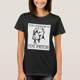 American Pit Bull Terrier lustiges Hundeliebhaber T-Shirt