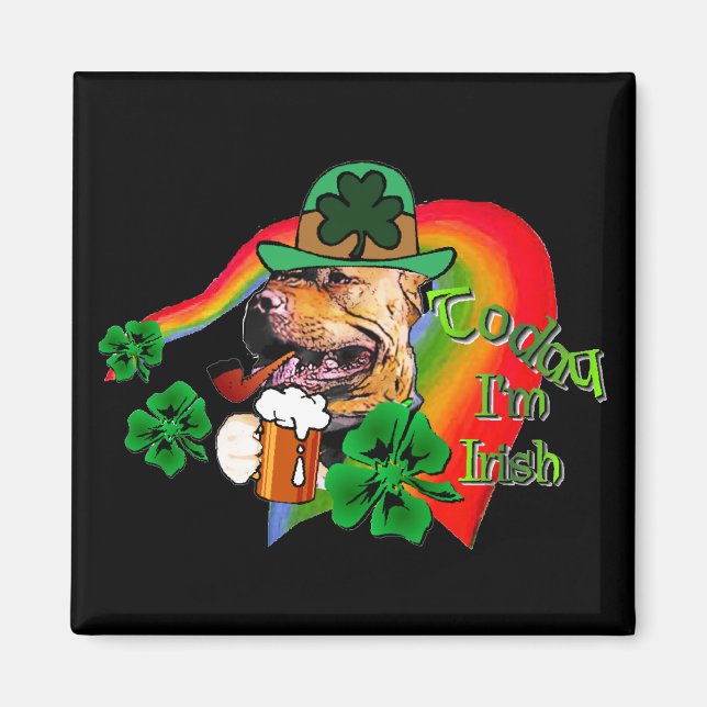 American Pit Bull Terrier Magnet (Vorne)