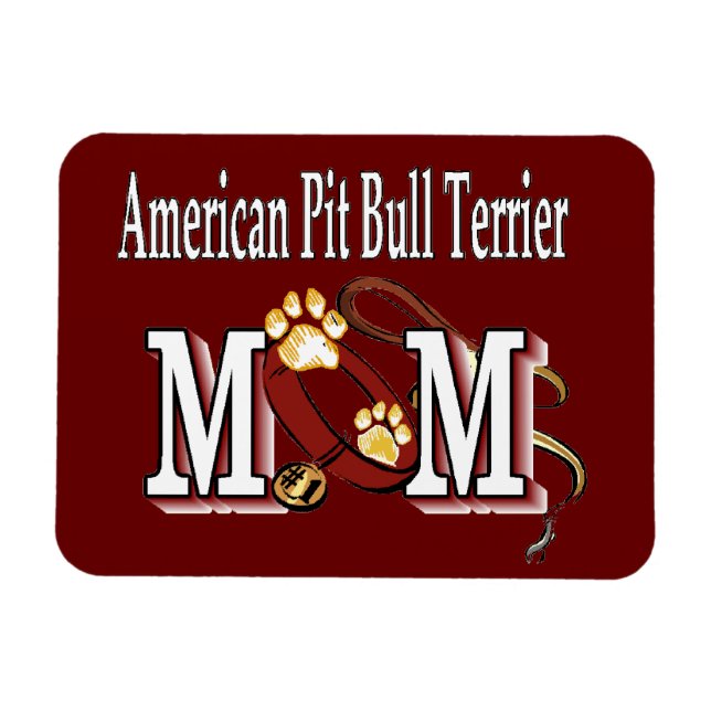 American Pit Bull Terrier MAMA Magnet (Horizontal)