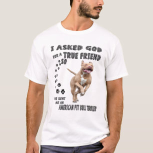 American Pit Bull Terrier Quote Mama, Pit Vater Pr T-Shirt
