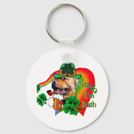 American Pit Bull Terrier St Patricks Schlüsselanhänger