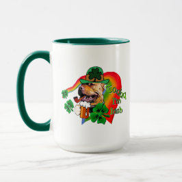 American Pit Bull Terrier St Patricks Tasse