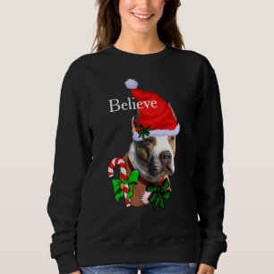 American Pit Bull Terrier Weihnachten Sweatshirt