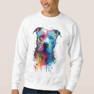 American Pitbull - Graffiti Ink Splash Sweatshirt