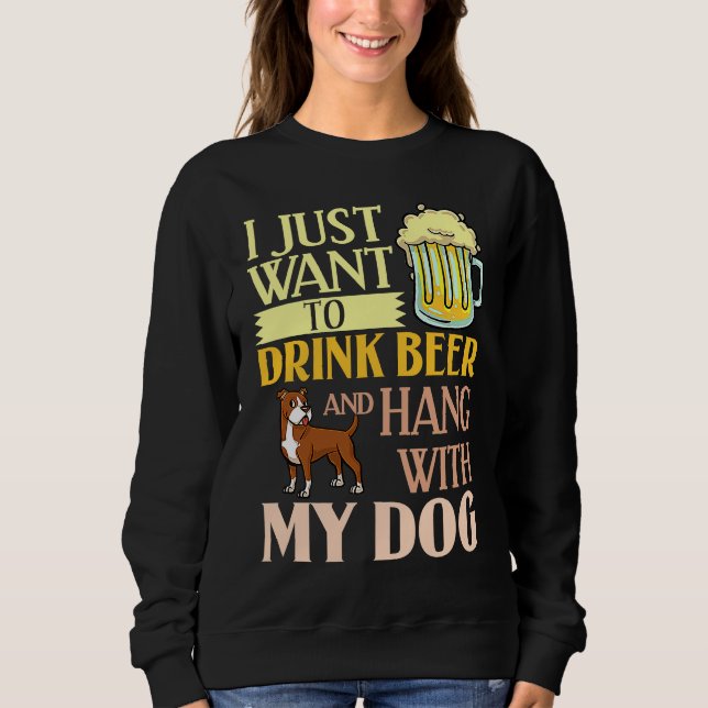 American Pitbull Terrier Dog Puppies Owner Lover 2 Sweatshirt (Vorderseite)