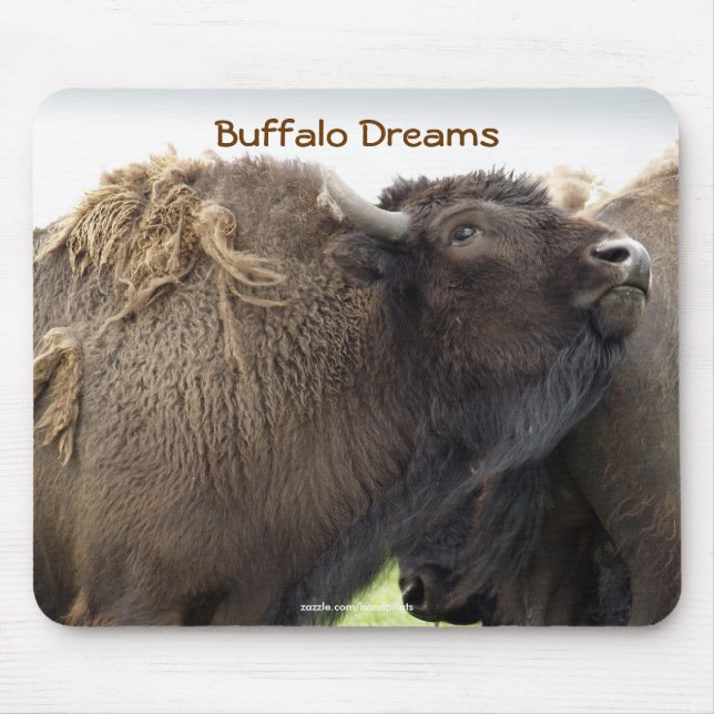 American Plains Buffalo Bison Mousepad (Vorne)