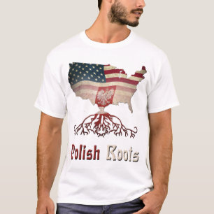 American Polish Roots Men's T - Shirt