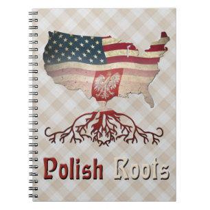 American Polish Roots Notepad Notizblock