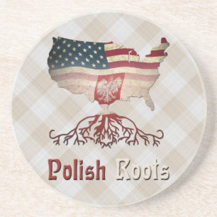 American Polish Roots Untersetzer