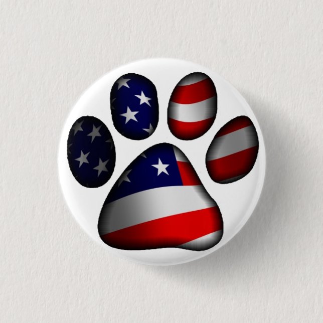 American Pooch Button (Vorderseite)