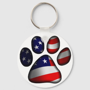American Pooch Schlüsselanhänger