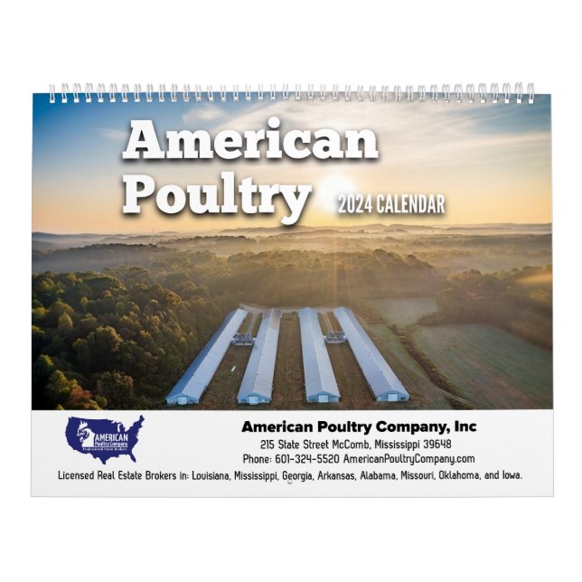 American Poultry Bauer Kalender (Titelbild)