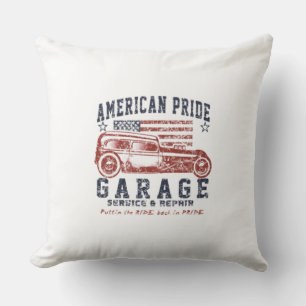 American Pride Garage Kissen