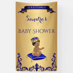 American Prince Royal Blue Gold Banner