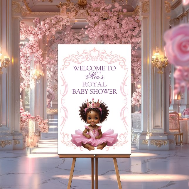 American Princess Royal Welcome Sign Poster (Von Creator hochgeladen)