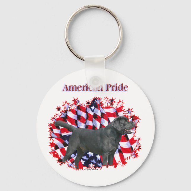 American Prix Schlüsselanhänger im Black Lab (Vorderseite)