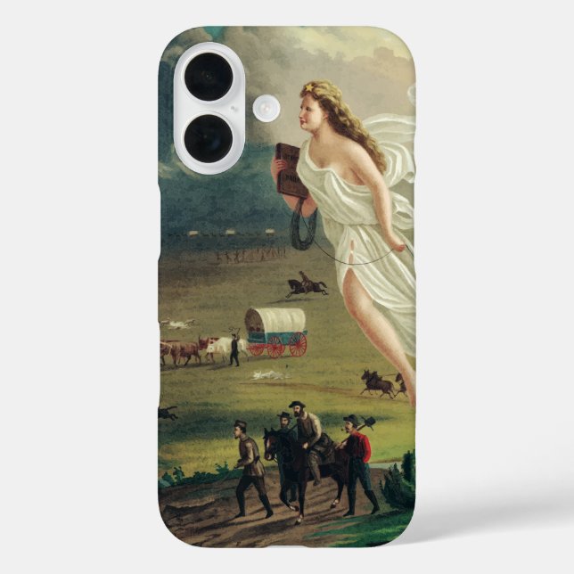 American Progress by John Gast Case-Mate iPhone Hülle (Rückseite)