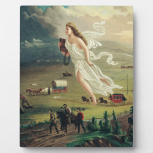 American Progress by John Gast Fotoplatte