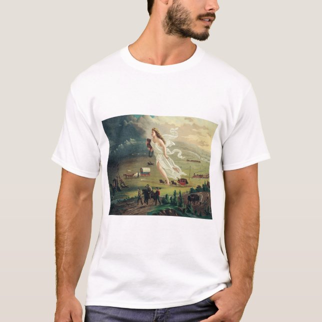 American Progress by John Gast T-Shirt (Vorderseite)