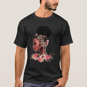 American Reader Black Women Girl Book Boo T-Shirt