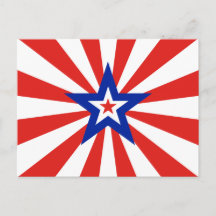 American Red Sternexplosion Patriotic Party