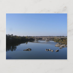 American River-Folsom Postkarte