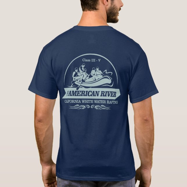 American River Rafting T-Shirt (Rückseite)