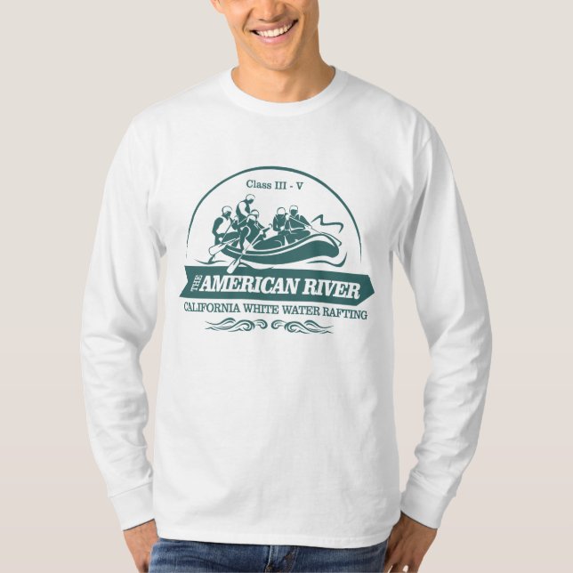 American River Rafting T-Shirt (Vorderseite)