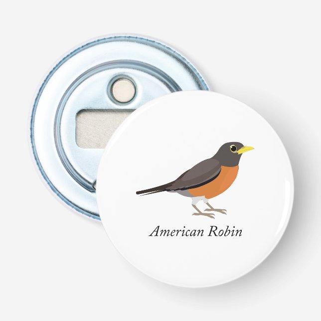 American Robin Flaschenöffner (Vorderseite)