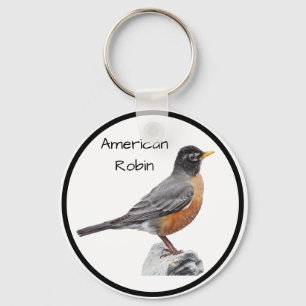 American Robin Schlüsselanhänger