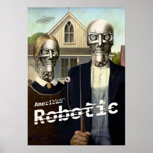 American Roboter Poster