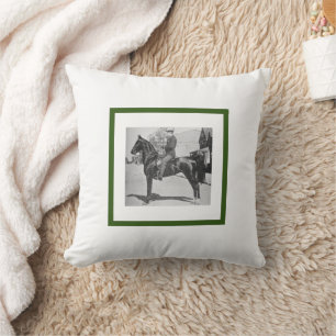 American Saddlebred Horse Vintag Fotografie Kissen