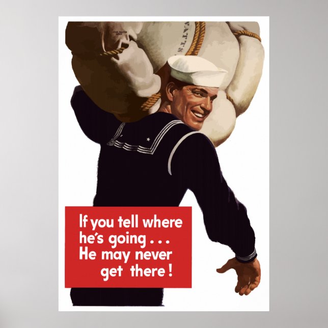 American Sailor War Poster (Vorne)