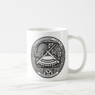 American Samoa Coat of arm AS Tasse