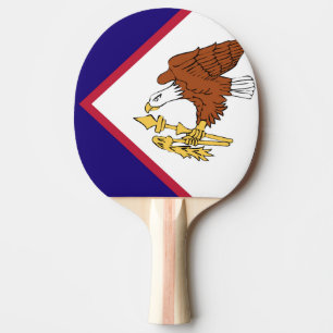 American Samoa Flag Tischtennis Schläger