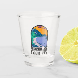 American Samoa Nationalpark Ofu Beach Schnapsglas