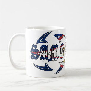 American Samoa Stammes- Kaffeetasse