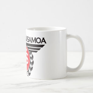 American- SamoaWappen-Entwurf Tasse